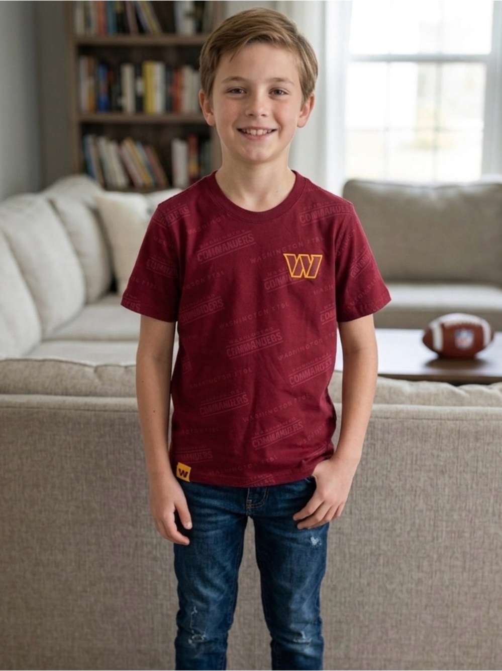 NFL Washington Commanders Kids T-Shirt